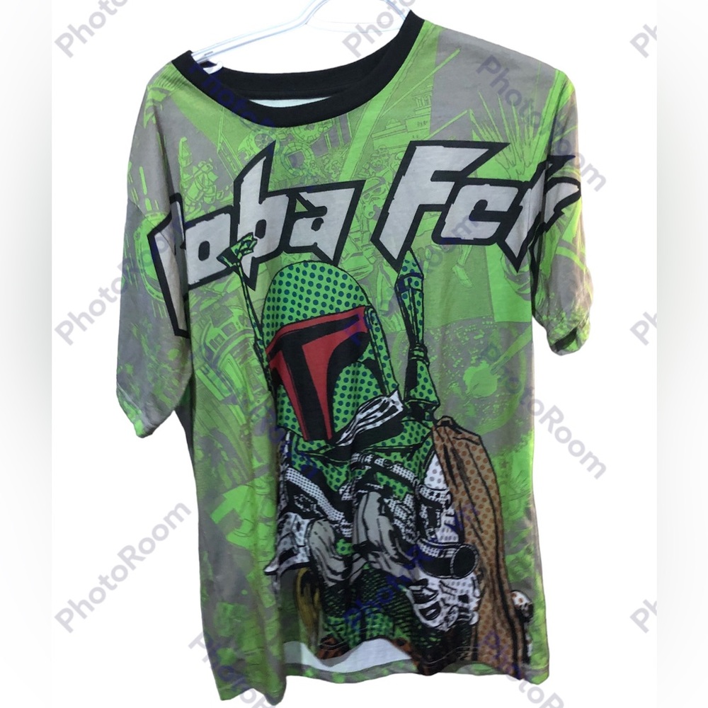 Star Wars Boba Fett All over Print T-Shirt Large